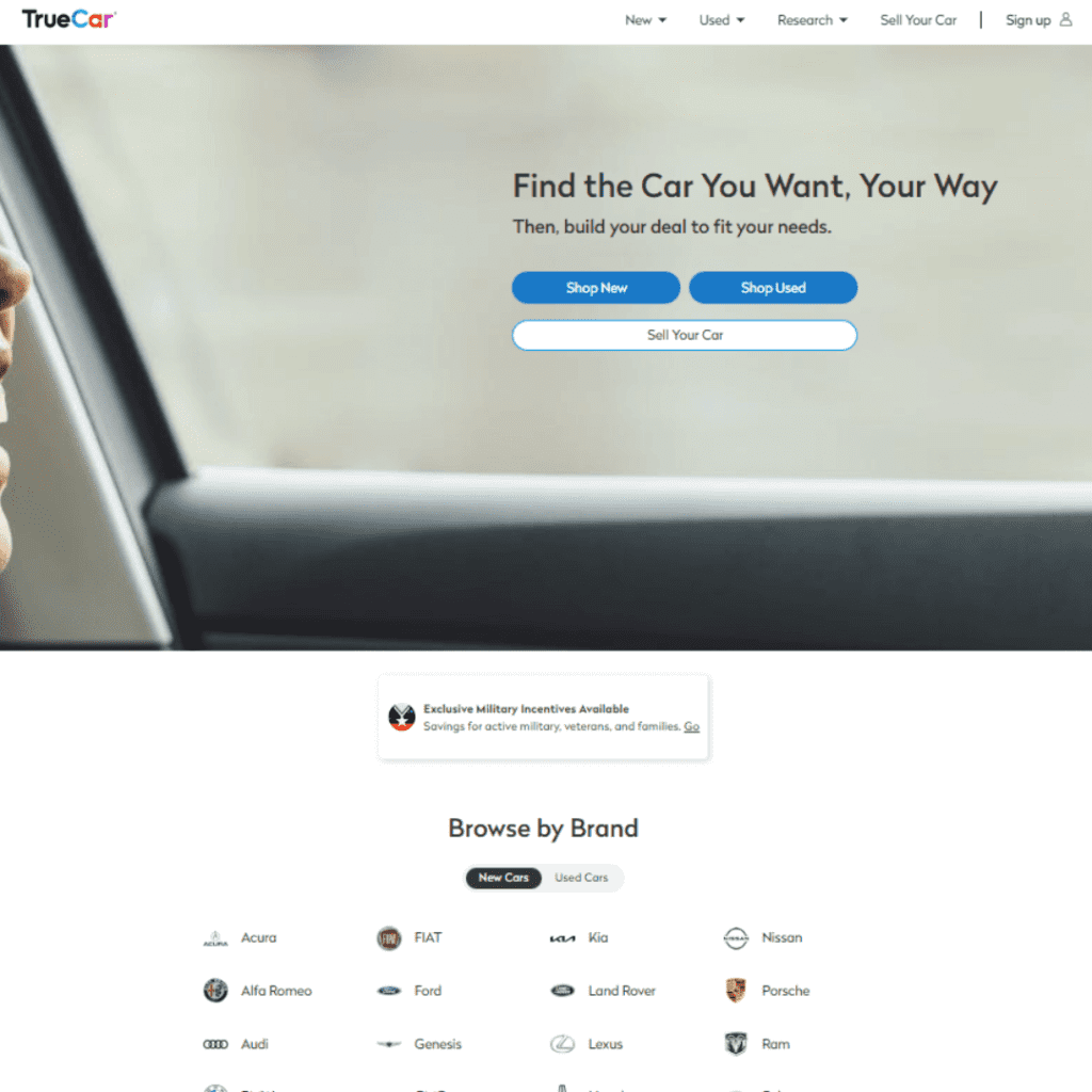 get quote for car truecar