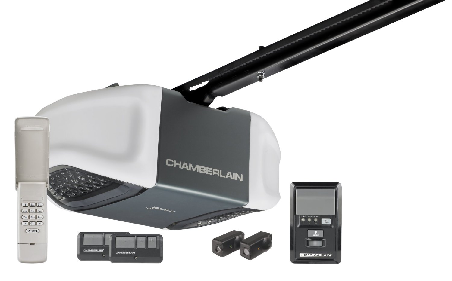 Chamberlain WD962KEV Whisper Drive Garage Door Opener Review 2018