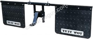 Tow Tuff TTF-2418AMF Universal-Mounts Mud Flaps for Towing