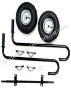Lifan LFWKT Universal Wheel Kit for Small Round 1 Tubing Roll Cage Frame Units