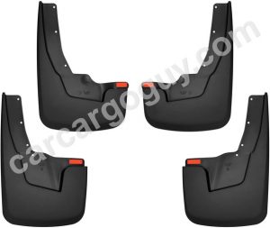 Husky Liners - 58136 - Fits 2019-21 Ram 1500 with OEM Fender Flares (NOT TRX MODELS), Custom Front and Rear Mud Guard Set